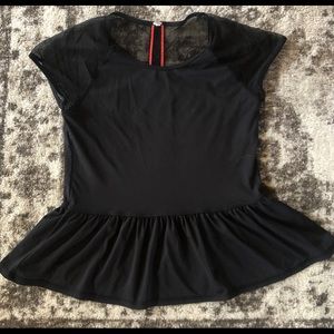 American Eagle Peplum Top